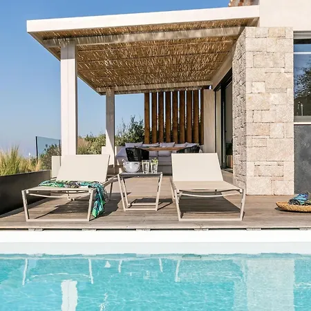 Great Lefkada - 1 Bedroom - Nikinara - Stunning Sea Views - Perfect For Couples 别墅 *