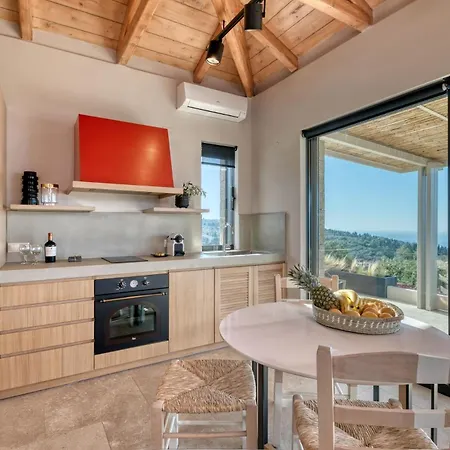 Great Lefkada - 1 Bedroom - Nikinara - Stunning Sea Views - Perfect For Couples 别墅