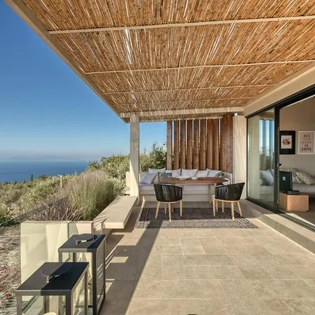Great Lefkada - 1 Bedroom - Nikinara - Stunning Sea Views - Perfect For Couples 别墅 *